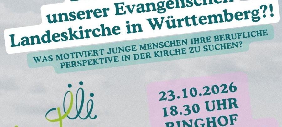 Einladung zur Veranstaltung "Zukunft der Landeskirche" am 23. Oktober 2026