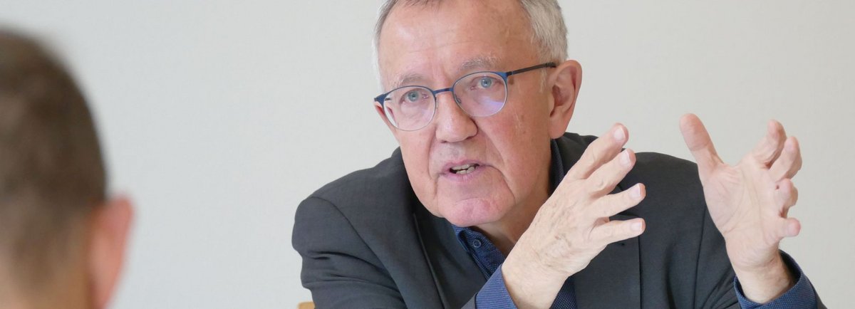 Der ehemalige Citypfarrer Eberhard Schwarz